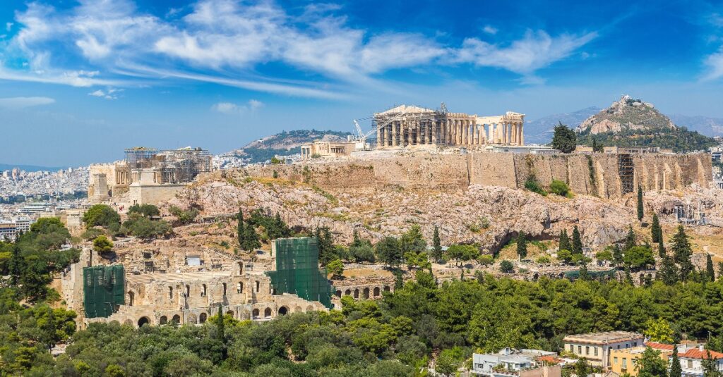 Akropolis in Athene