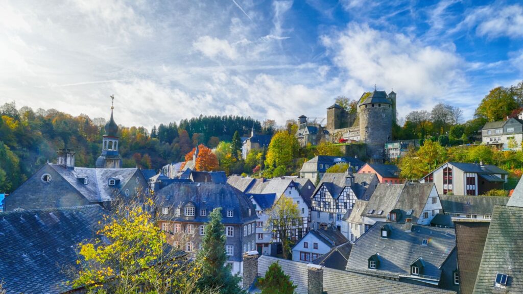 een van de meest toeristische Duitse stadjes: Monschau